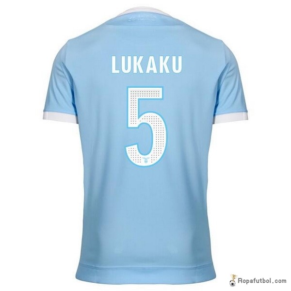 Camiseta Lazio Replica Primera Ropa Lukaku 2017/18